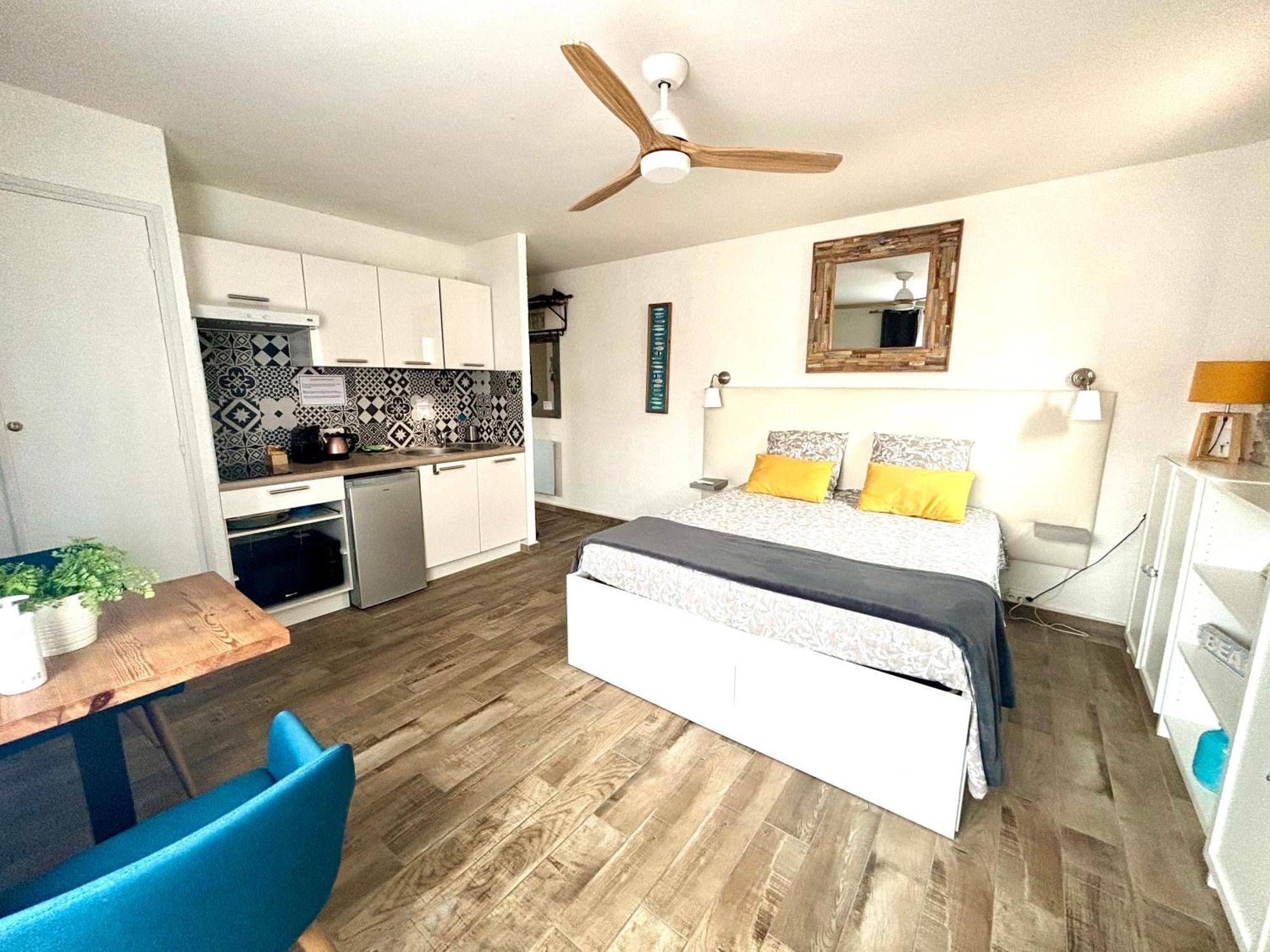 Studio Centre Plage Parking Gratuit كولِيورْ المظهر الخارجي الصورة